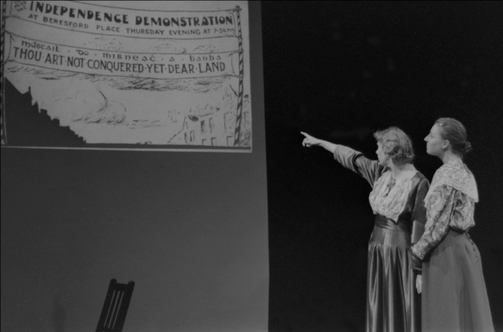 Jacqueline Mulhallen and Suzy Fry in ‘Rebels and Friends’ Photograph © William Alderson