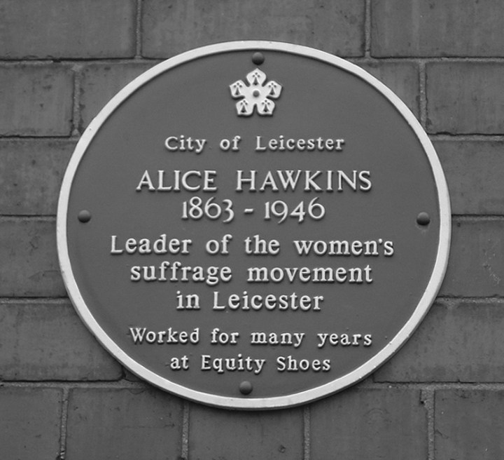 Alice Hawkins plaque crop