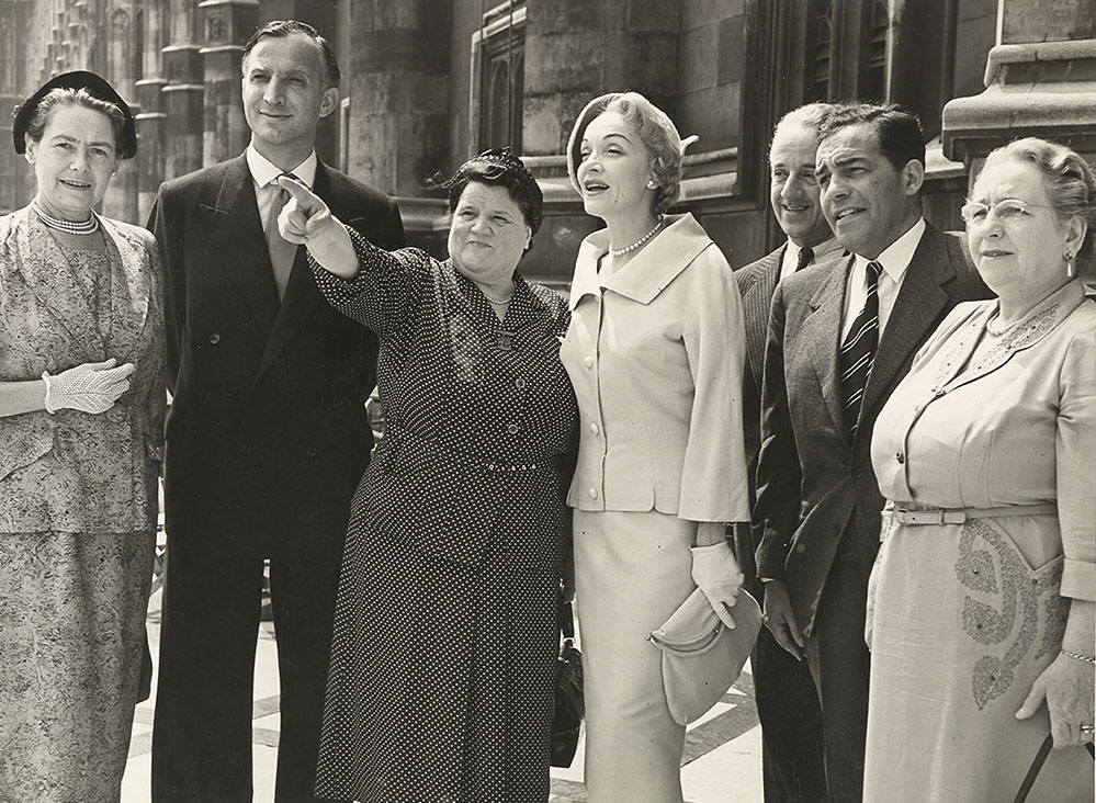 Bessie Braddock MP with Marlene Dietrich, Parliamentary Archives, PUD/14/100
