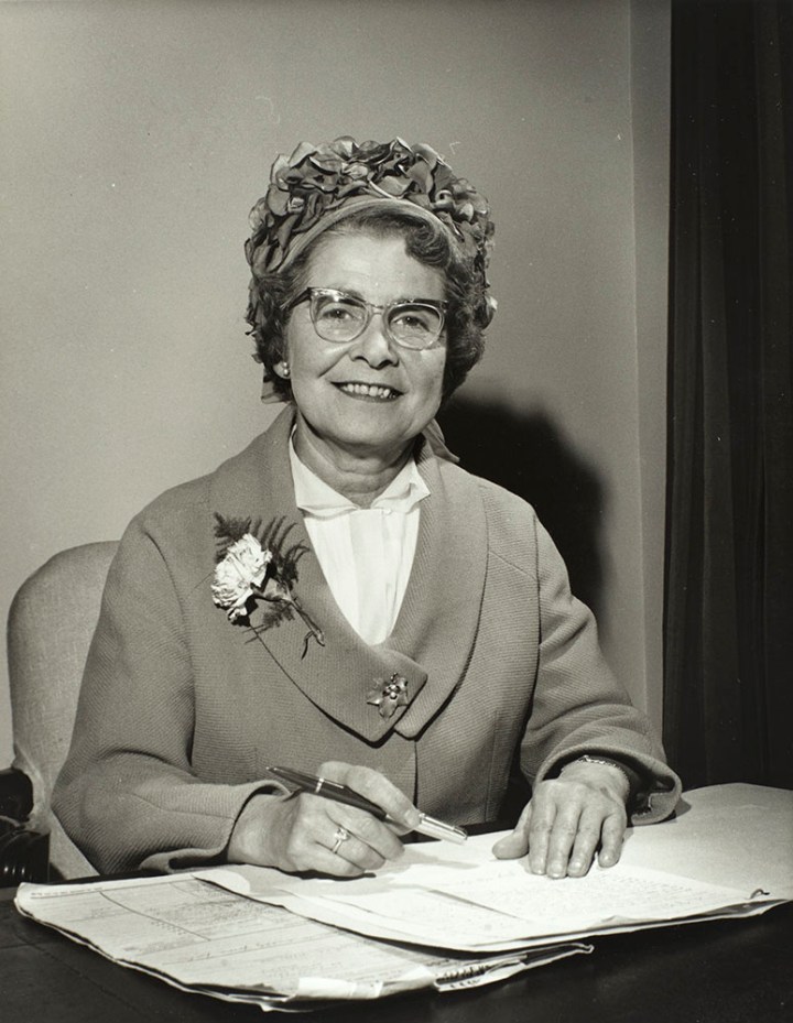 Margaret Herbison. Parliamentary Archives, PUD/14/341