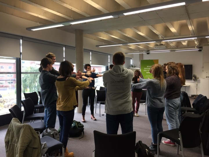 Student workshop in Lincoln