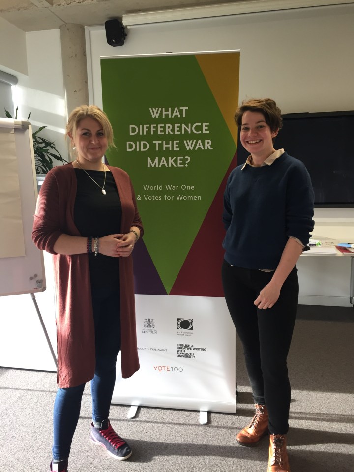 Hannah Davies and Eleanor Rhode