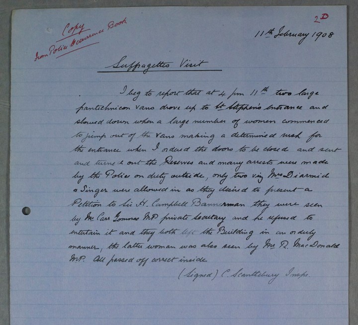 Parliamentary Archives, HC/SA/SJ/10/12/2D