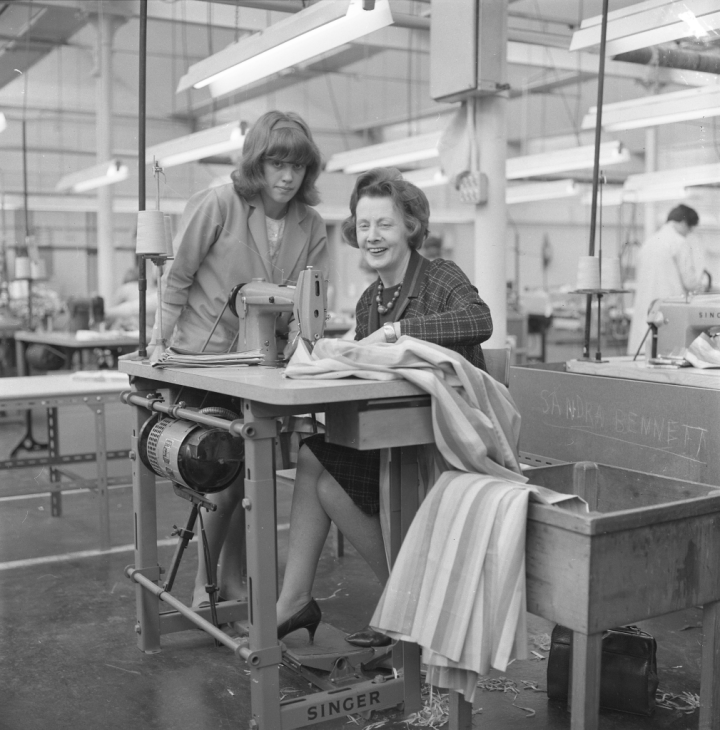 Barbara Castle. Courtesy of Blackburn Central Library, ©The W&H Talbot Archive