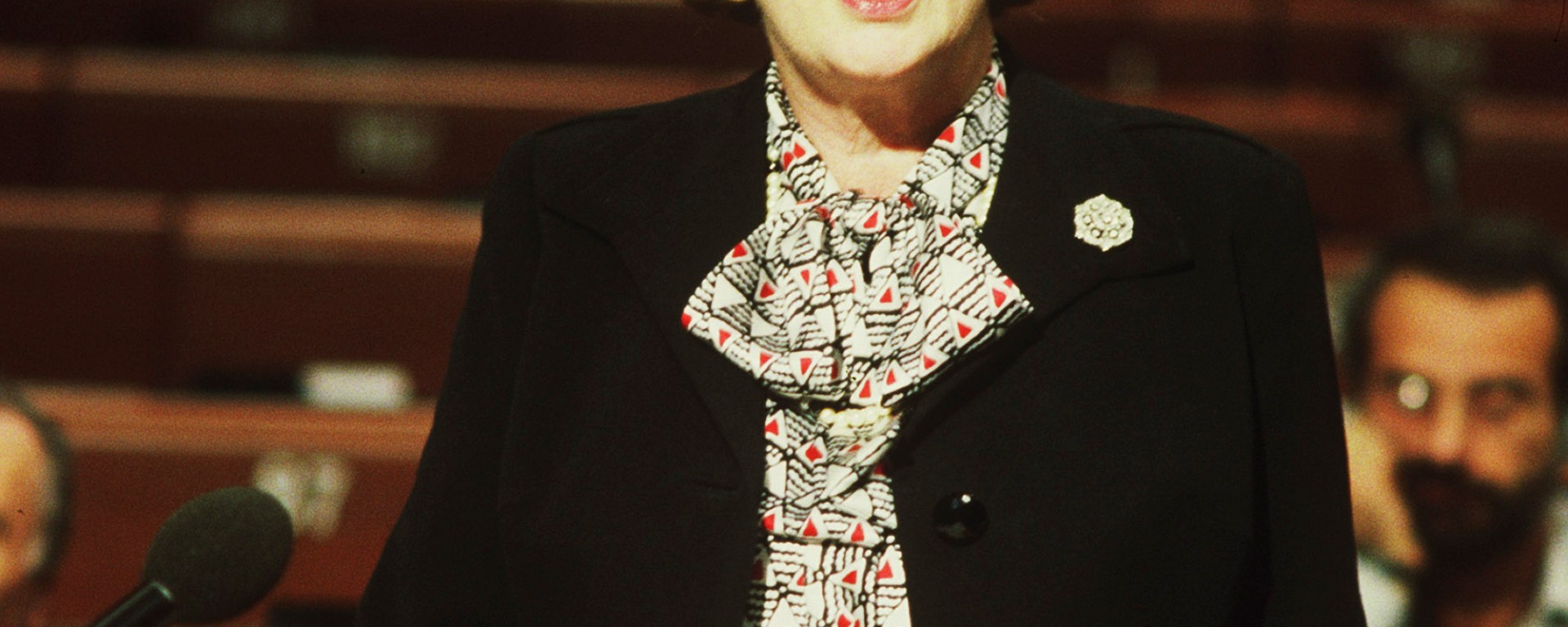 Margaret Thatcher © European Union 1986