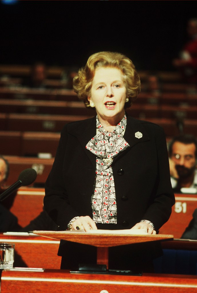 Margaret Thatcher © European Union 1986