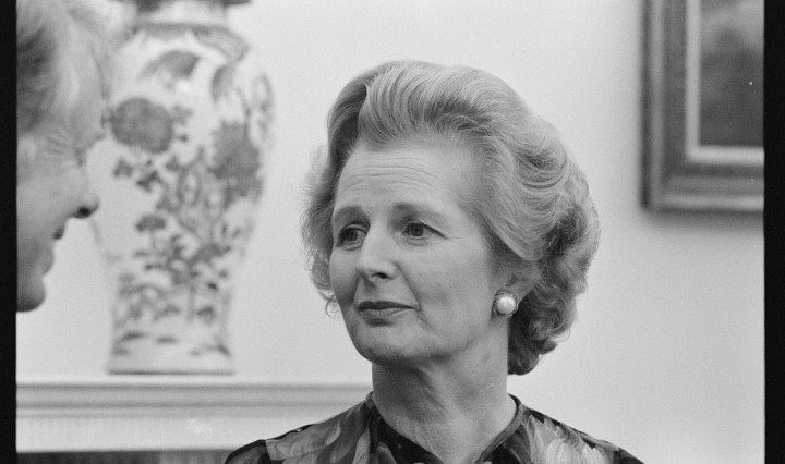 Photograph of Margaret Thatcher, with President Jimmy Carter.